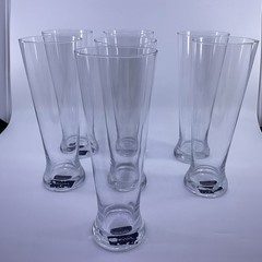 Mikasa 22 oz Pilsner Glass – 9” -Poland Set Of 7