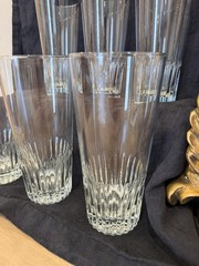 Set of 6 Crystal Highball drinking Glass Tall Tumbler cocktail