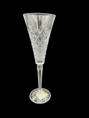 Waterford Crystal 12 Days of Christmas Two Turtle Doves Champagne Flute Glass