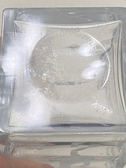 Orrefors Vicke Lindstrand Signed Crystal Diver Bar Decanter 2983 B8 Sweden