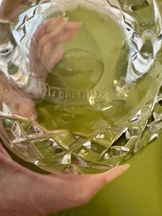 Waterford Crystal Stemless White Wine Lismore Essence