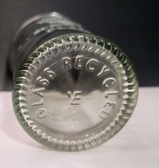 Stella Rosa Black Recycled Glass Tumbler Crown Embossed Heavy