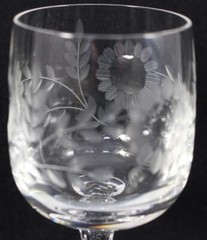 Flemington Carol Set of Champagne Flute and Wine Glass