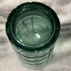 4 Vintage Anchor Hocking Tartan Manchester Tumbler Glasses Green 6″ *