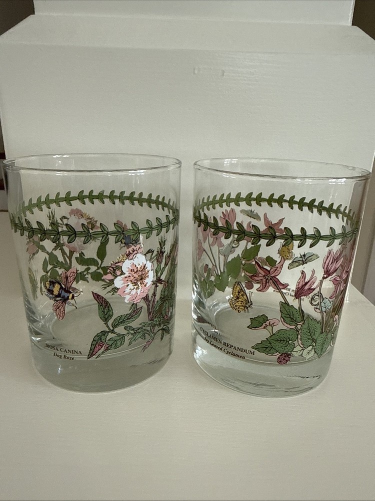 Portmeiron Two Double Old Fashioned Glasses