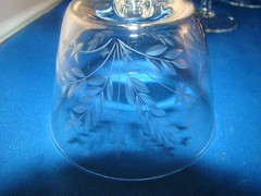 Cordial Liqueur Cocktail Glasses Set of 7 Wheat Pattern 3 3/4″ Tall Etched @23
