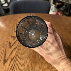 Anchor Hocking Tartan Blueberry Blue Iced Tea Tumbler Glass