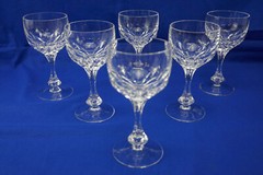 Mikasa Buckingham (6) Wine Glasses, 6 1/4″ (S30)