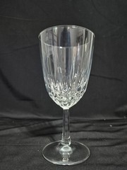 LUMINARC USA D’ARQUES DURAND DIAMANT CRYSTAL WINE GOBLETS SET OF 4