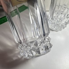 W.M. Dalton French lead crystal beverage glass Vérité Unit N°6 set of 8 France