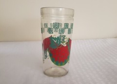 Vtg Anchor Glass Watermelon Golden Harvest 16oz Tumblers Set Of 4 New Summer