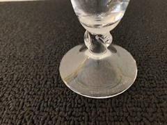 43 Champagne Flutes Model Orval In Daum Crystal (Price Per Unit)