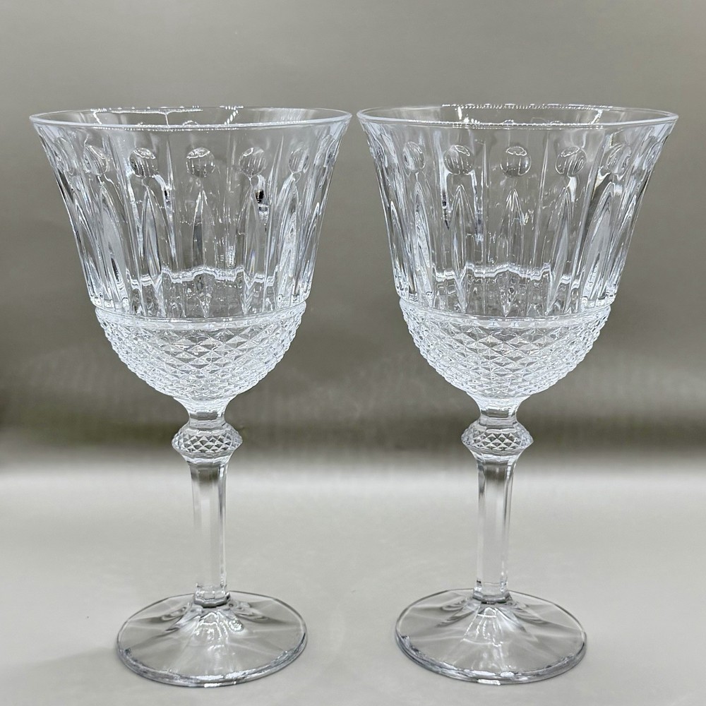 Godinger Shannon Crystal Sutton Place Water Goblets – Pair of 2 – 7 7/8″