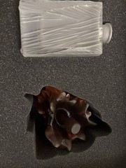 Orchid? Crystal Perfume Bottle Daum France