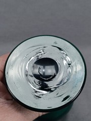 19th Century British «Bristol Green» Hand Blown Glass Roemer Circa 1810