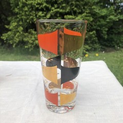 Atomic glasses, 1950’s, MCM, 12oz, High Ball Glasses, Atom Design, Set Of 6