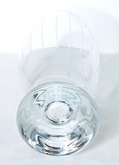 Mikasa France CHEERS SELECTION Etched Thick Foot 16 OZ Beer Glasses NEW CHOICE