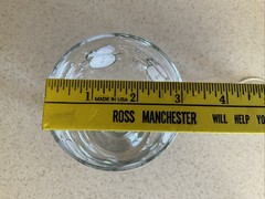 VINTAGE Snowman Glass Wine Goblet Lot of 2 7″ Libbey Winter Christmas