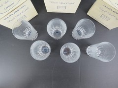 W.M. Dalton 24% No.6 French Lead Crystal Set Of 6 Beverage Glasses