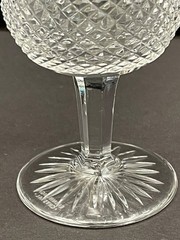 SET 6 ENDINBURGH CRYSTAL THISTLE 5 1/4″ WINE GLASSES
