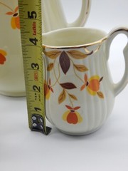 HALL Superior Quality Autumn Leaf Coffee, Cream & Sugar Set (TF940)