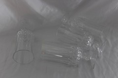 4 Cristal d’Arques France “LONGCHAMP” 11.75oz Iced Tea Goblets