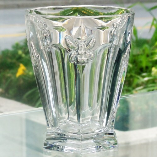 BUTTERFLY MEADOW CLEAR by Lenox Bee Double Old Fashioned 4.5″ tall NEW made USA