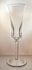 St Louis Crystal APOLLO GOLD Champagne Flute 7-3/8″ ~ NEW WITH LABEL!