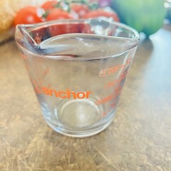 Anchor Hocking 1 Cup 8 Oz Measuring Cup Clear Red Graphics Liquid