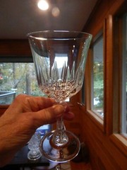PAIR of 2 CRISTAL d’ARQUES AVIGNON Wine Glass EX COND GREAT HOLIDAY ENTERTAINING