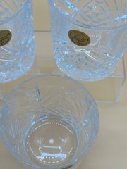 VINTAGE France Cristal D’Arques-Durand Deauville Old Fashioned Glasses SET OF 5
