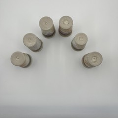 Vintage Leon Kula Art Pottery Mini Goblets Cordial Glasses Drip Glaze Set of 6