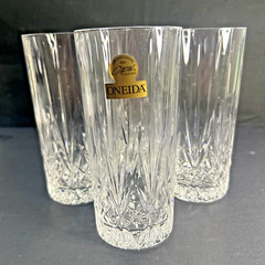 Capri Collection By Oneida 5.75” Lucia High Ball Iced Tea Glasses Set of 4