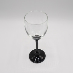 Domino Signature Black by Cristal D’Arques-Durand Claret Wine Glasses Set of 4