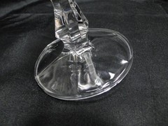 Failte Crystal Ireland Cut Flower Design: Water or Wine Goblet (s), 6 3/4″ As Is