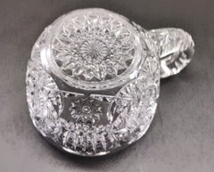 American Brilliant Punch Cup Star Pinwheel Arch Clear Glass 1 Pcs Replacement