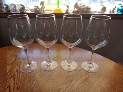 Wine 22 Oz Di Vino Bormioli Rocco Blown Crystal – Set of 4