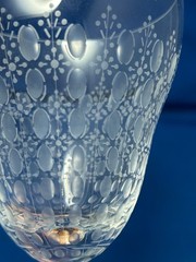ROSENTHAL, ROMANCE MOTIF II PAIR OF WHITE WINE GLASSES