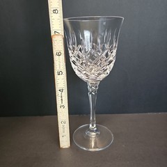 King Richard Towle Crystal SINGLE Wine Glass 7 1/2″ – F3