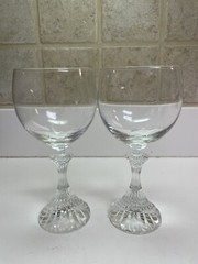 Mikasa The Ritz 7″ Water Goblets-Set of 2
