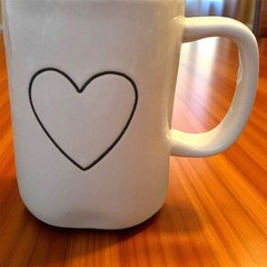 Rae Dunn Red Heart Coffee Mug Artisan Collection by Magenta – Valentine’s Gift