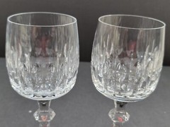 Set of 2 Schott-Zwiesel Flamenco Wine Glass Crystal Clear Blown Glass 6 1/8″