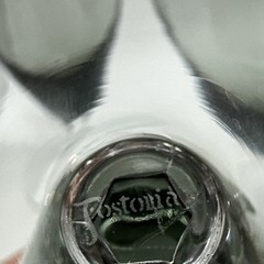 Vintage Fostoria Smoked Glass Goblets Gray Ombre Wine Water Set Mid Century (5)