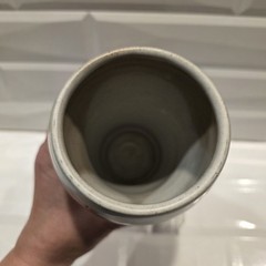 Studio Pottery Hand Thrown Stoneware Tumbler Pilsner 48