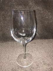 (1) Beautiful Luigi Bormioli Wine Glass Etched On The Bottom
