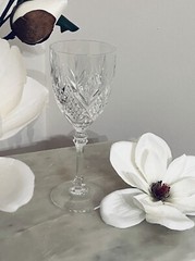Cristal d’Arques 4 Fontenay Genuine Lead Crystal 6 1/2oz Wine Glasses