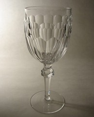 Vintage Waterford Curraghmore Hand Cut Crystal Water Goblet (s) Ireland signed