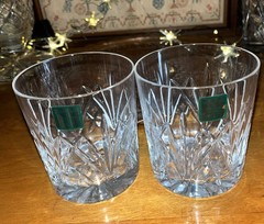 Waterford Marquis – 2 Glass Crystal Tumblers
