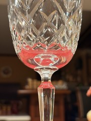 Vintage Cristal D’Arques Masquerade Crystal Goblets Set of 14 France Ex Cond