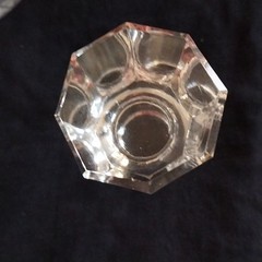 Vtg Waterford Crystal ALANA Decanter & 6 Liqueur Footed Shot Glasses 3.5″ Set